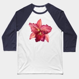 Cattleya Pink Baseball T-Shirt